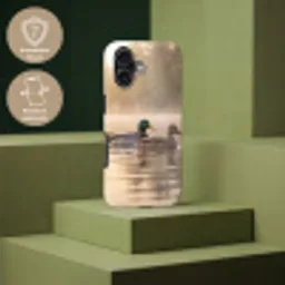 Eenden - Water - Mist - Natuur Toughcase MagSafe Apple iPhone 17 klein -USP_PrintM_DE