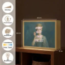 Klassiek - Sierlijk - Roze Light Box met batterij (Wandlamp) middel -USP_websiteoverzichtDE