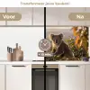 Koala - Bladeren - Ochtendlicht keuken achterwand 2 middel -voor-na2_NL