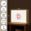Bisous - Lip - Wit - Rood Light Box met batterij (Wandlamp) middel -USP_websiteoverzichtNL