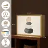 Japandi - Wabi sabi - Beige Light Box met batterij (Wandlamp) middel -USP_websiteoverzichtNL