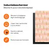 Zee - Dieren - Roze - Zeepaardje Inductie beschermer vinyl 3mm middel 564 -zzzzzzz-td-ups