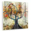 Kunst - Levensboom - Botanisch - Abstract plexiglas 5mm klein -zzzproduct_nieuw