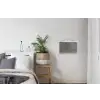 Beton - Muur - Cement textielposter latten blank klein -woonkamer