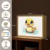 Eendje - Badeend - Geel Light Box met batterij (Wandlamp kind) middel -USP_websiteoverzichtNL