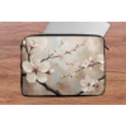 Bloesem - Takken - Schilderij - Beige - Serene laptophoes neopreen klein -tafel