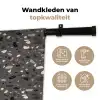 Terrazzo -  Patroon - Grijs Wandkleed katoen klein 269 -sfeer2