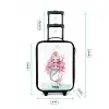 Suzy sirene Kinderkoffer - Zwart klein -productfoto_formaten