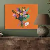 Kaartje - Boeket - Bloemen PET vilt klein -sfeer2