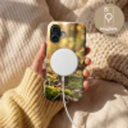Houtsnip - Bos - Bladeren - Herfst - Gecamoufleerd Toughcase MagSafe Apple iPhone 17 klein -USP_MagsafeV
