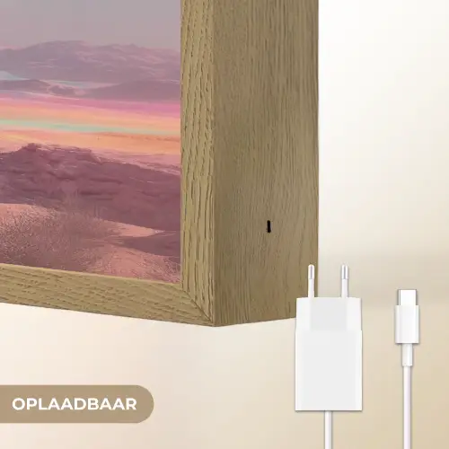 Trap - Boog - Sterrenhemel Light Box met batterij (Wandlamp) middel -USP_websiteoplaadbaarNL
