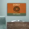 Donut - Spikkels - Kleurrijk - Quote canvas 2cm klein -sfeer4