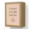 Tuin - Roze - Quote - Zon Light Box met kabel (Wandlamp) klein -3d