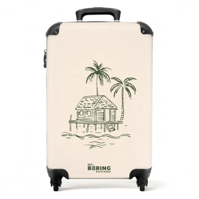 8 NBS - Handbagage koffer - Unisex middel -productfoto_recht