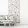 Terrazzo -  Patroon  -  Créme fotobehang vinyl groot 64 -woonkamer