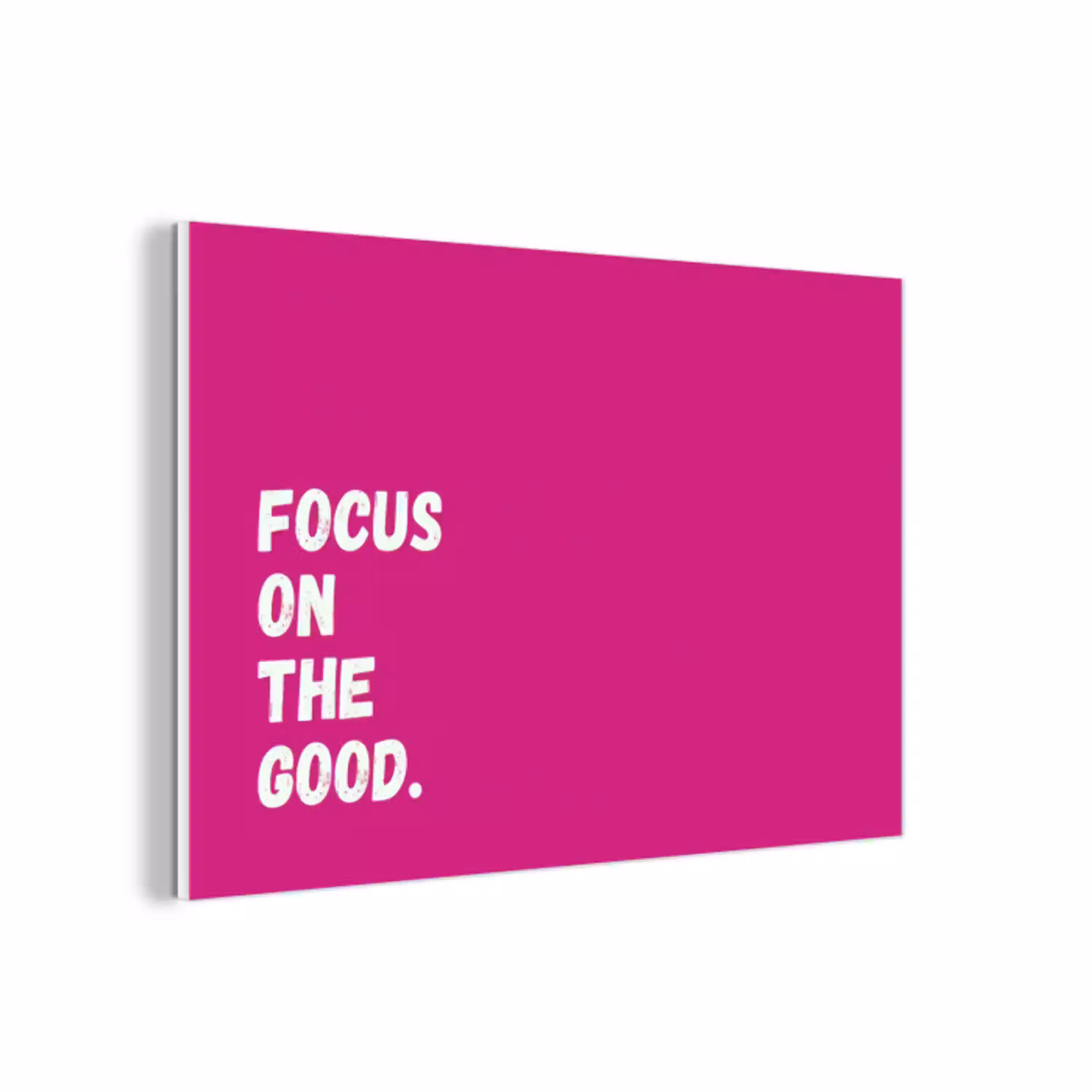 Focus on the good - Roze - Simple forex 5mm xxl -3d