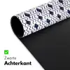 Oceaan - Visachtig - Blauw - Wit Muismat XXL klein 681 -sfeer2