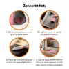 Kleurrijk - Bloemen - Vrouw - Zon Inductie beschermer vinyl 3mm klein -zzzzzzz-td-werking