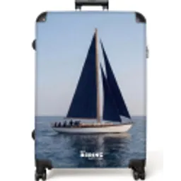 Zeilboot - Zee - Blauw NBS - Large koffer - Volwassenen Unisex groot -zzzzzzzzkaufland2