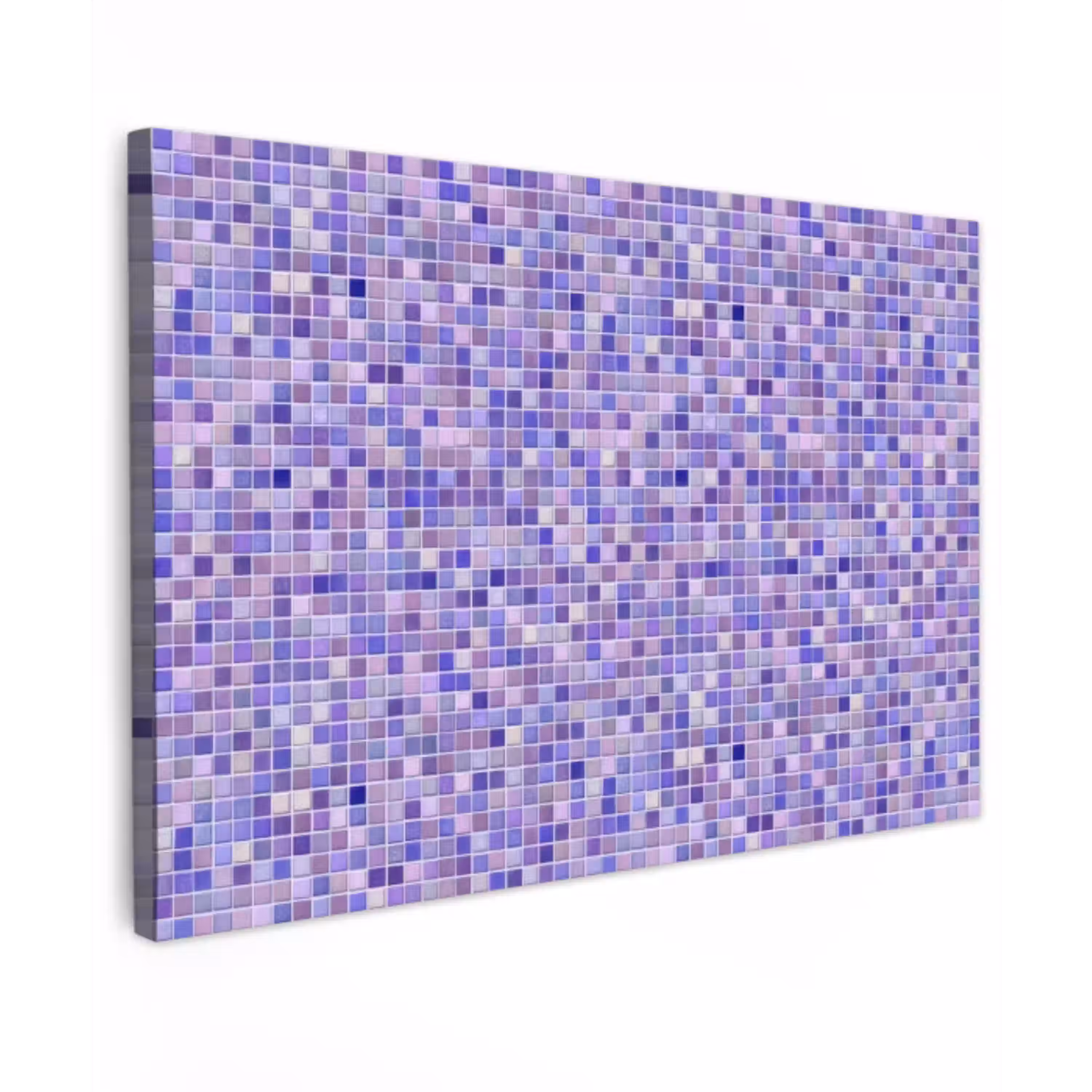 Mozaïek - Tegels - Lila - Amethist canvas 2cm klein 34 -z3d