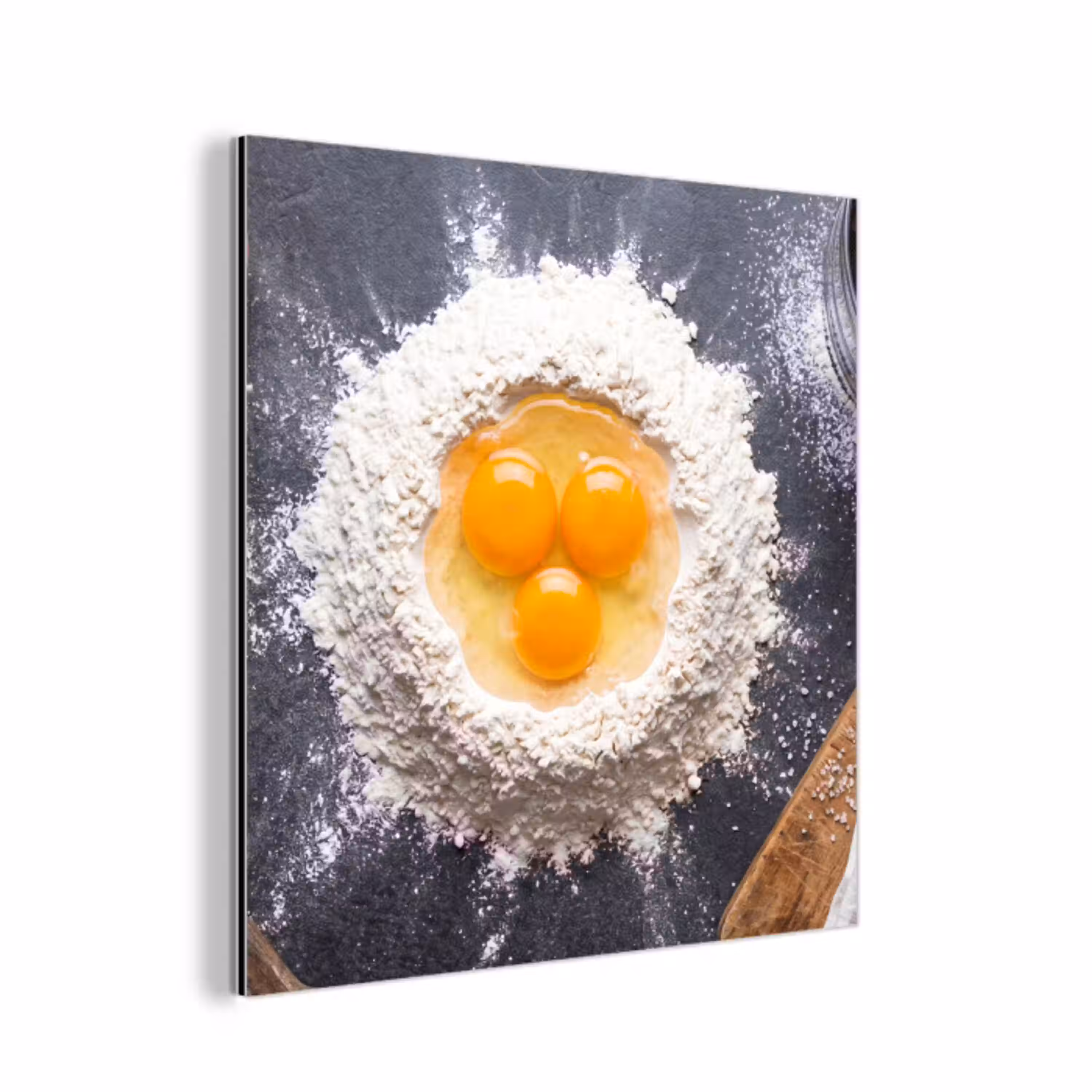 Eten - Bakken - Keuken aluminium wit klein -3d