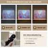 Zeemeerminnenstaart - Koraal - Water Light Box met batterij (Wandlamp kind) middel -USP_lichtkleurNL