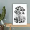 Design - Zwart wit - Natuur canvas 2cm klein -sfeer4