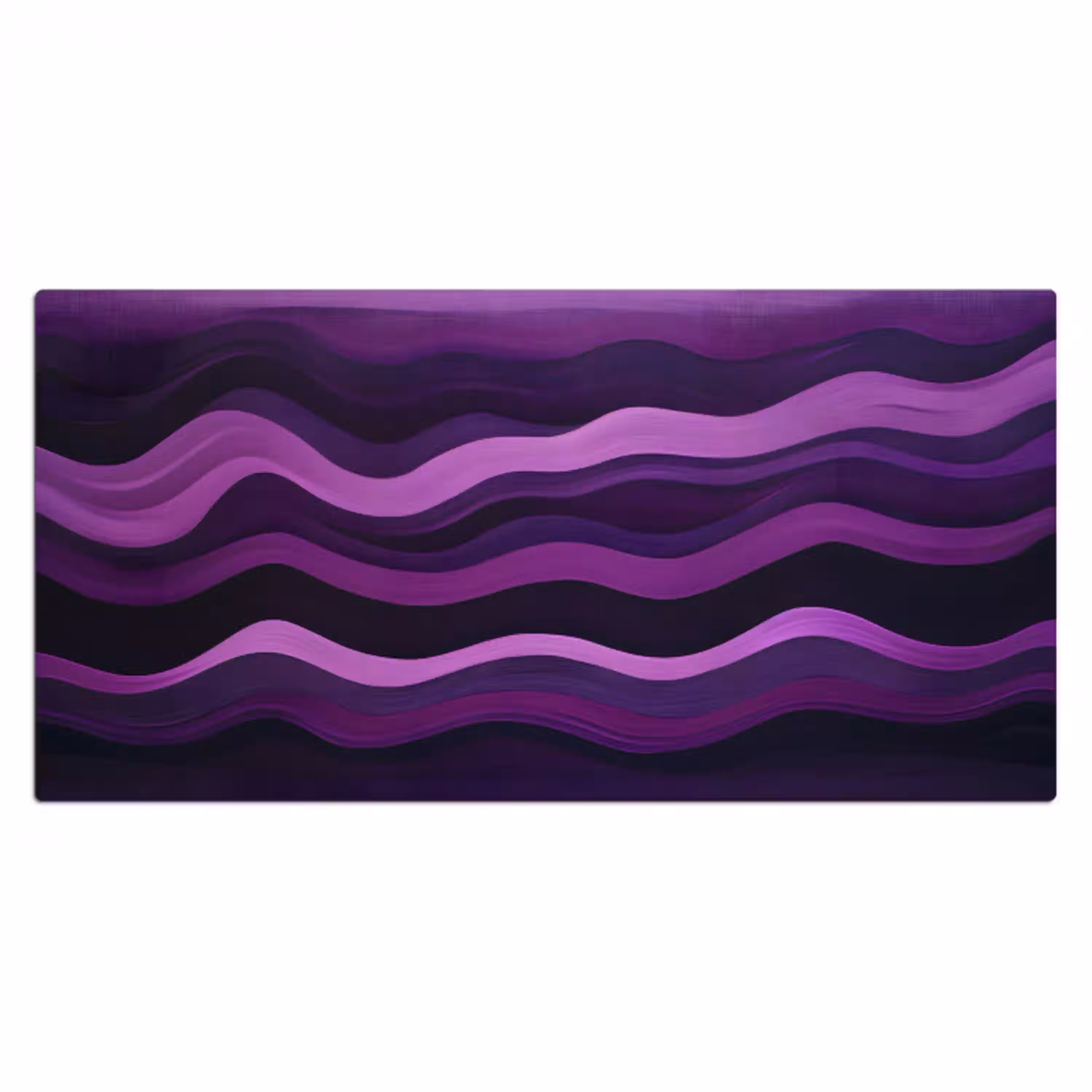 Lijnen - Golven - Paars - Abstract Muismat XXL klein -3d_leeg