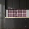 Plaid - Patroon - Roze - Zwart keuken achterwand 2 middel 871 -sfeer1