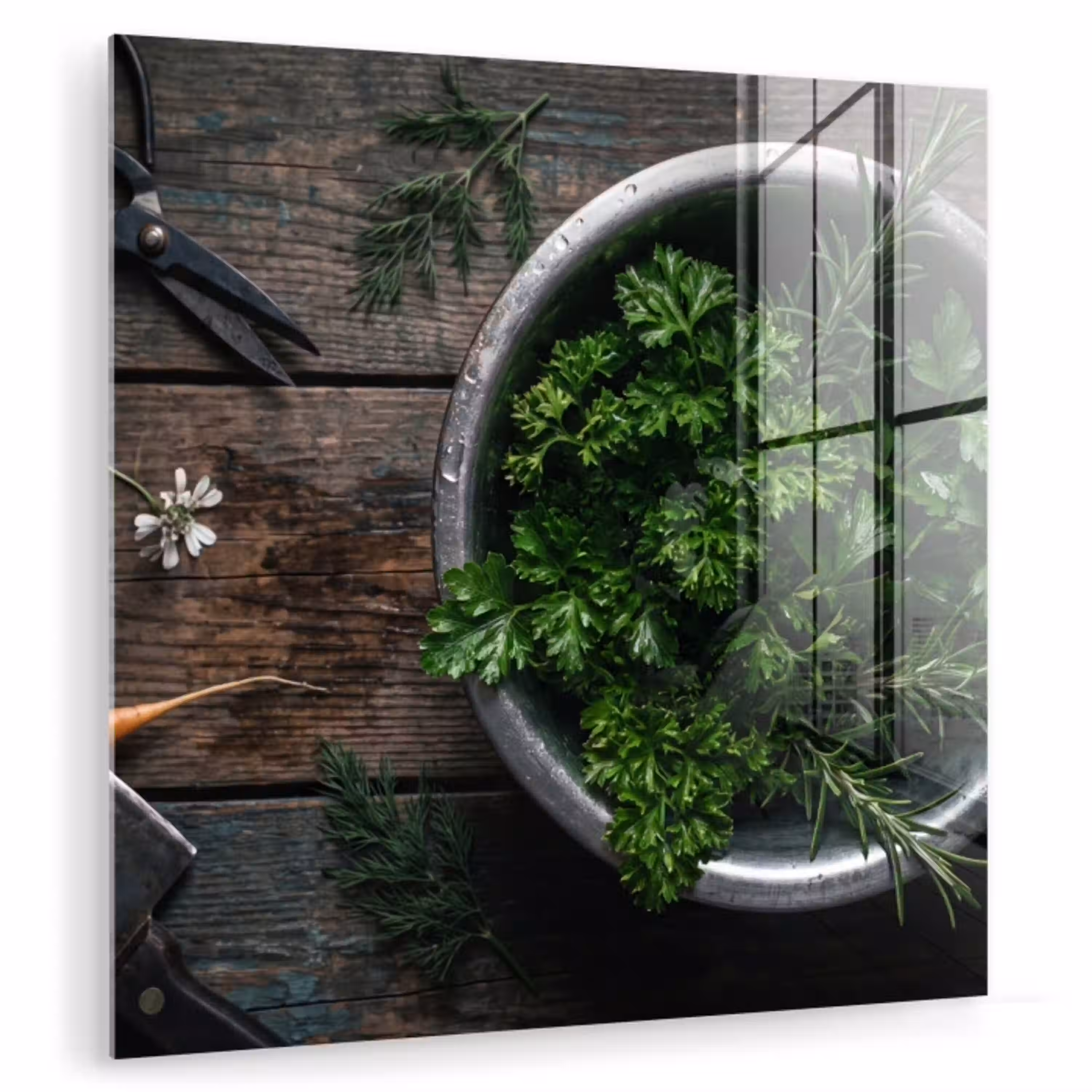 Groenten - Hout - Eten plexiglas 5mm klein -zzzproduct_nieuw