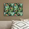 Bladeren - Bloemen - Jungle - Tropisch canvas 2cm klein -sfeer3