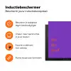 See the good - Oranje - Paars Inductie beschermer vinyl 3mm klein -zzzzzzz-td-ups