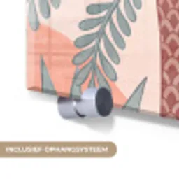 Illustratie - Palmbomen - Kleurrijk plexiglas 5mm klein -zzsysteem_NL