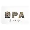 Opa - Lettercollage WCmat klein -3d