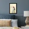 Quote - Hond - Zonnebril fotolijst zwart zonder passe partout klein -sfeer3
