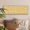 Bloemen - Motief - Geel canvas 2cm klein 828 -sfeer1