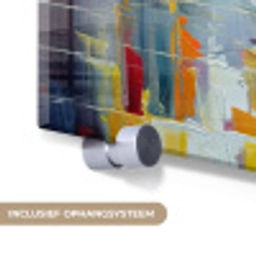 Olieverf - Paraplu - Vrouw - Straat - Kunst plexiglas 5mm klein -zzsysteem_NL