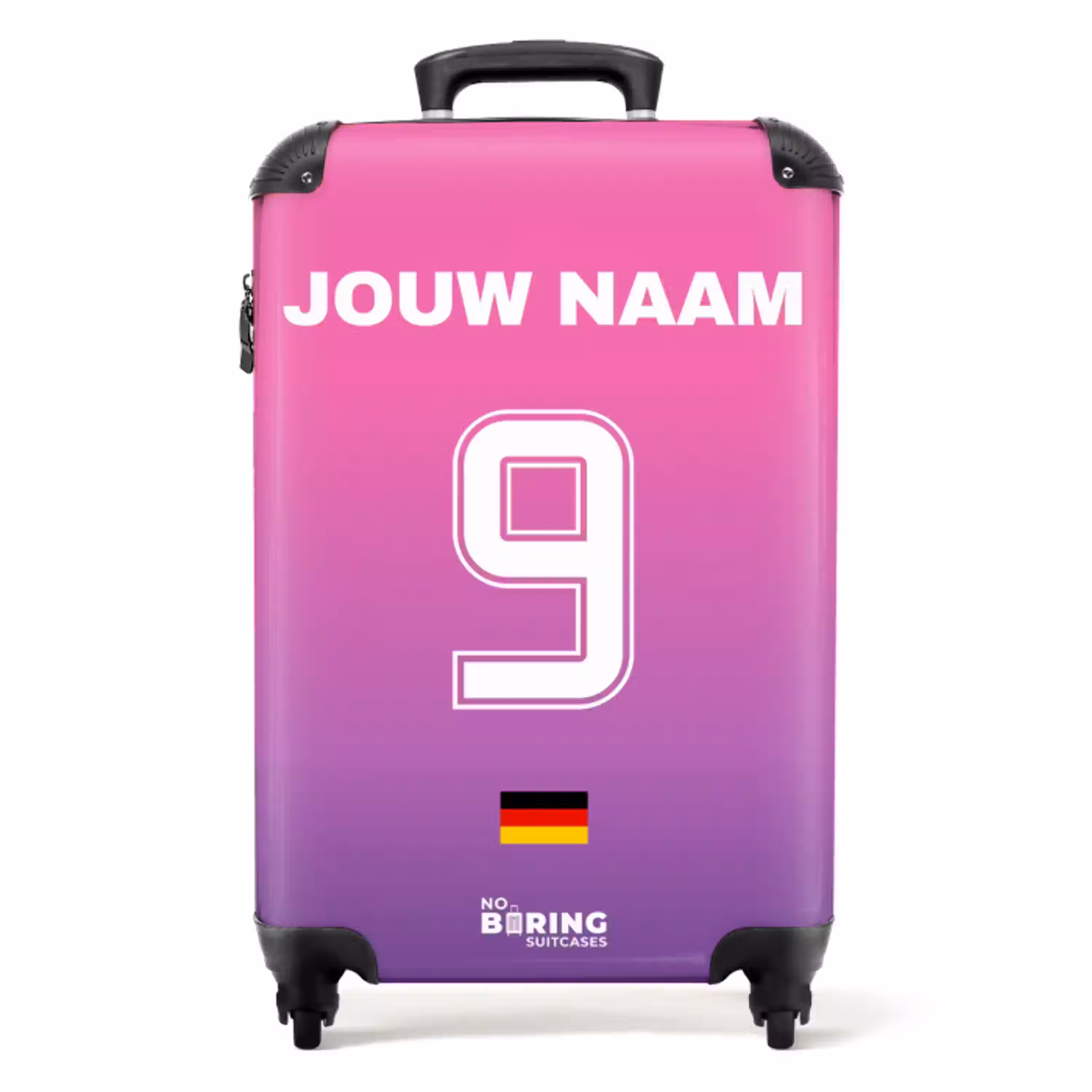 EK koffer 2024 - Duitsland uit tenue NBS - Handbagage koffer - Unisex middel -productfoto_recht