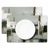 Penseelstreken - Groen - Abstract - Japandi Placemat vinyl groot -zzsfeer2_Kitchenyeah-website