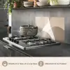Vloeiende vlakken - Harmonieus - Golvend keuken achterwand spatscherm klein -usp_FR