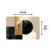 Harmonie in Vier Delen Placemat vinyl groot -specs