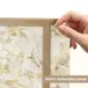 Warm - Gouden - Marmer - Patroon Light Box met batterij (Wandlamp) middel 907 -USP_websiteprintNL