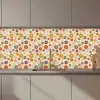Vintage - Patronen - Bloem - Planten keuken achterwand 2 middel 871 zz_3dshopping