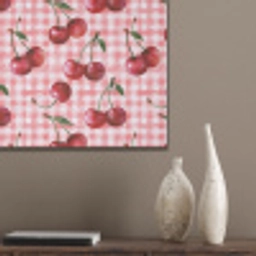 Kersen - Blokken - Rood PET vilt klein 837 -sfeer6_closeup