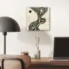 Beige - Lijnen - Golvend -  Abstract plexiglas 5mm klein -sfeer6