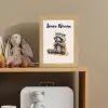 Wasbeer - Waterverf - Kleuren - Dieren - Kids Light Box met kabel (Kinderlampje) klein -sfeer2_kind