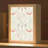 Vlinder - Patroon - Pastel Light Box met kabel klein -zzz_3d_website