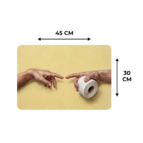 Klassiek - Kunst - Humor Placemat vinyl groot -specs