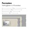 Linnen - Textuur - Beige Muismat XXL klein 681 -sfeer5