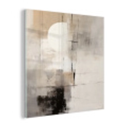 Abstract - Kunst - Grijs plexiglas 5mm klein -z3d